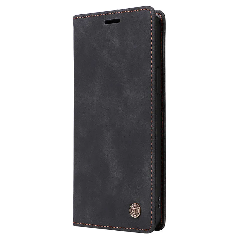 006 Series For Samsung Galaxy A54 5G Case Leather Wallet Phone Cover with Sucker Closure