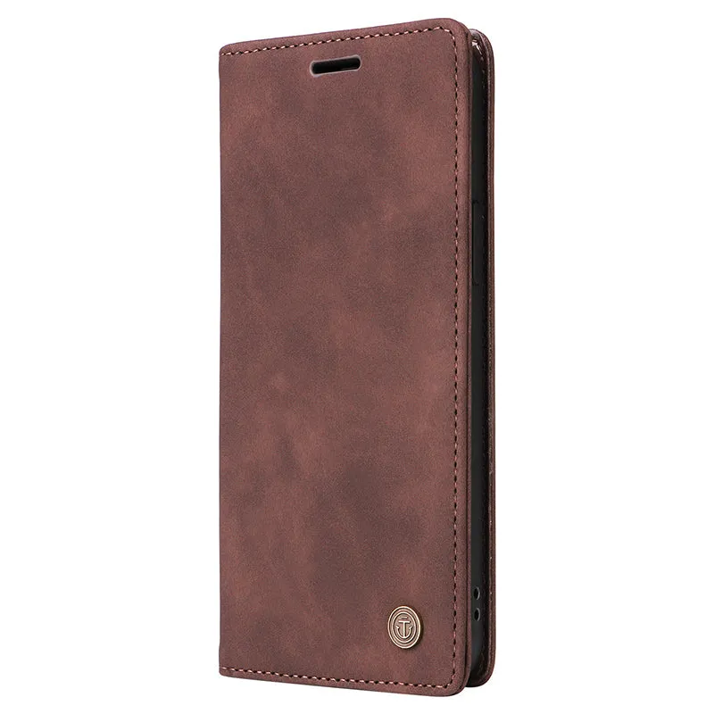 006 Series For Samsung Galaxy A54 5G Case Leather Wallet Phone Cover with Sucker Closure