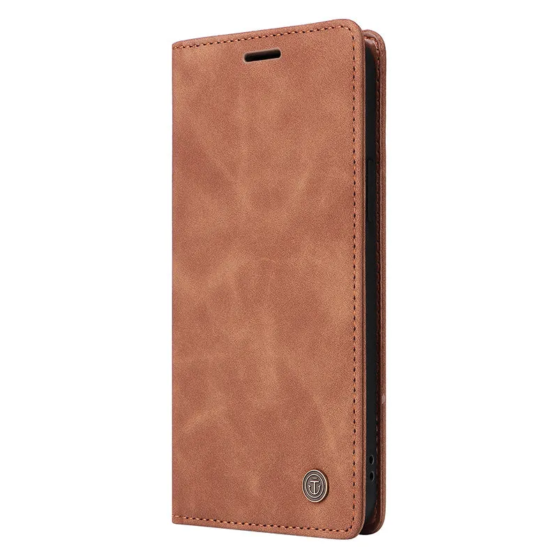 006 Series For Samsung Galaxy A54 5G Case Leather Wallet Phone Cover with Sucker Closure