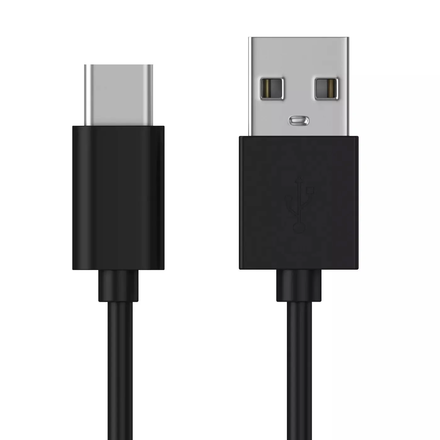 10ft Type-C to USB-A Cable - Black