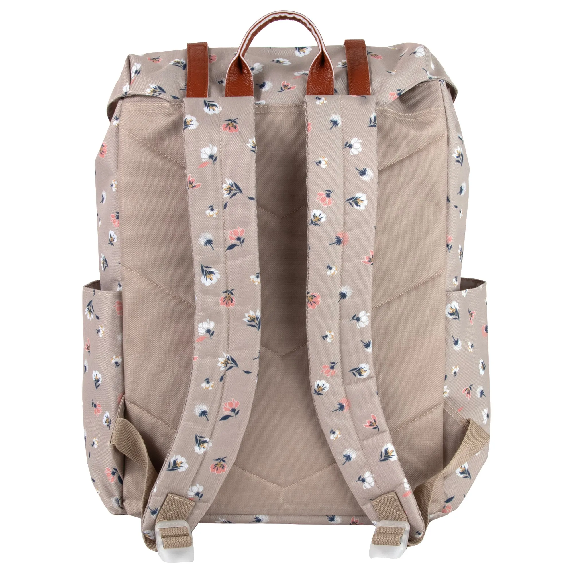 17-inch Printed Double Buckle Backpack