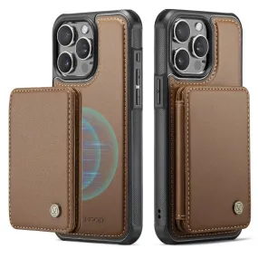 2-in-1 Detachable Magnetic Wallet Case for iPhone 16 15 14 13 12 11 Pro XS Max