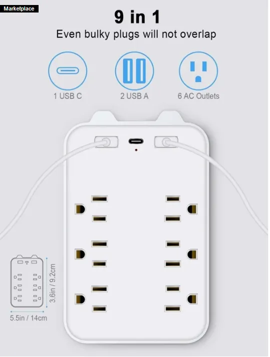 2 port usb charger|USB Wall Mount, 2 USB Charging Ports And 1 Type C