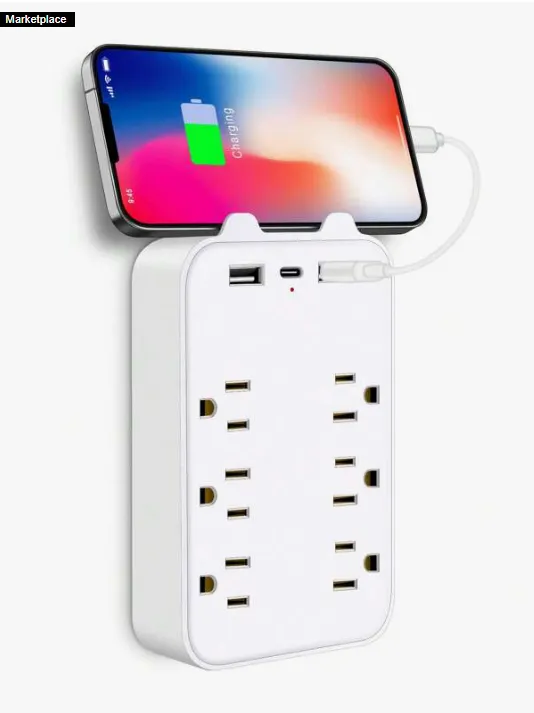 2 port usb charger|USB Wall Mount, 2 USB Charging Ports And 1 Type C