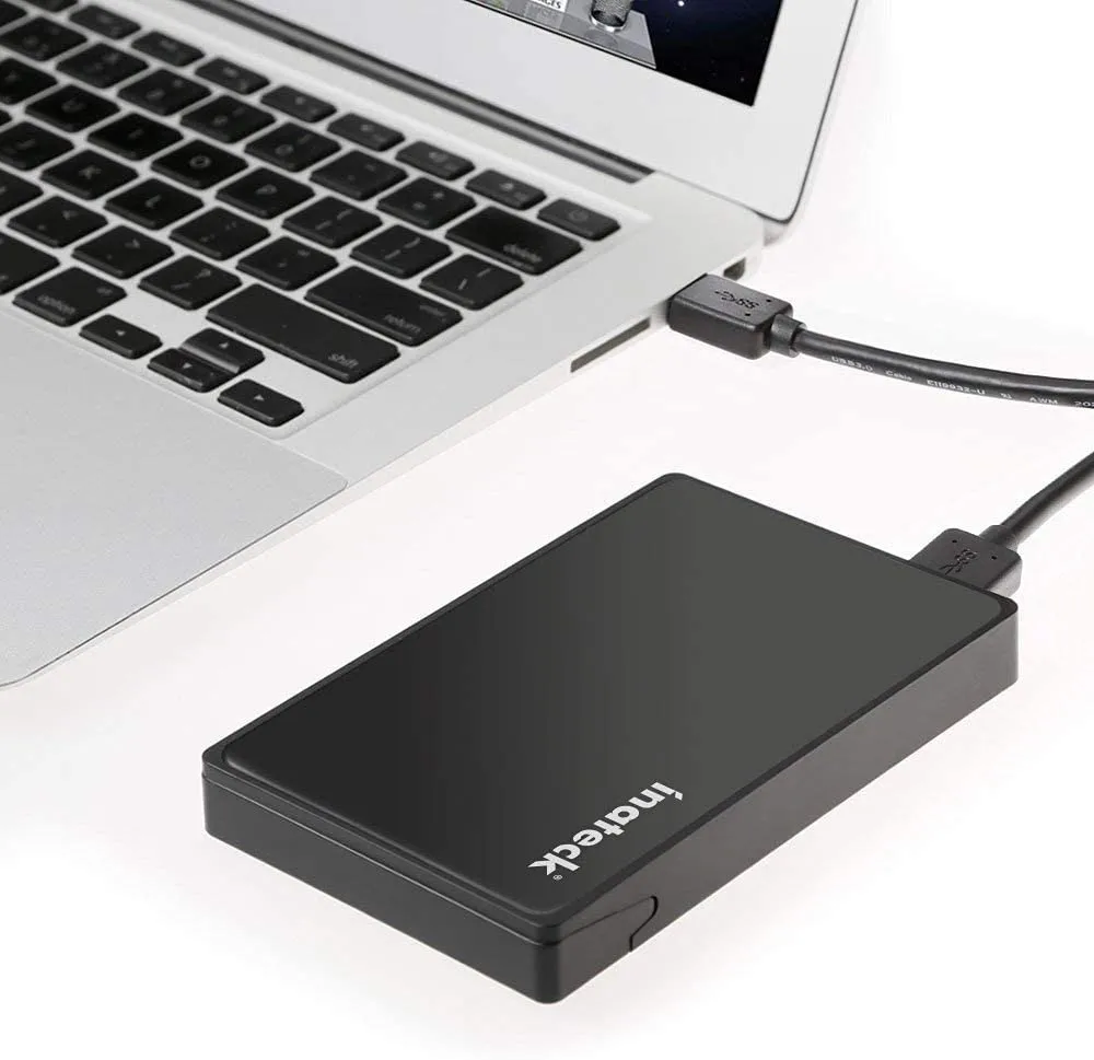 2.5" Hard Drive Enclosure with USB 3.0 Port and UASP Support Tool-Free, FE2005