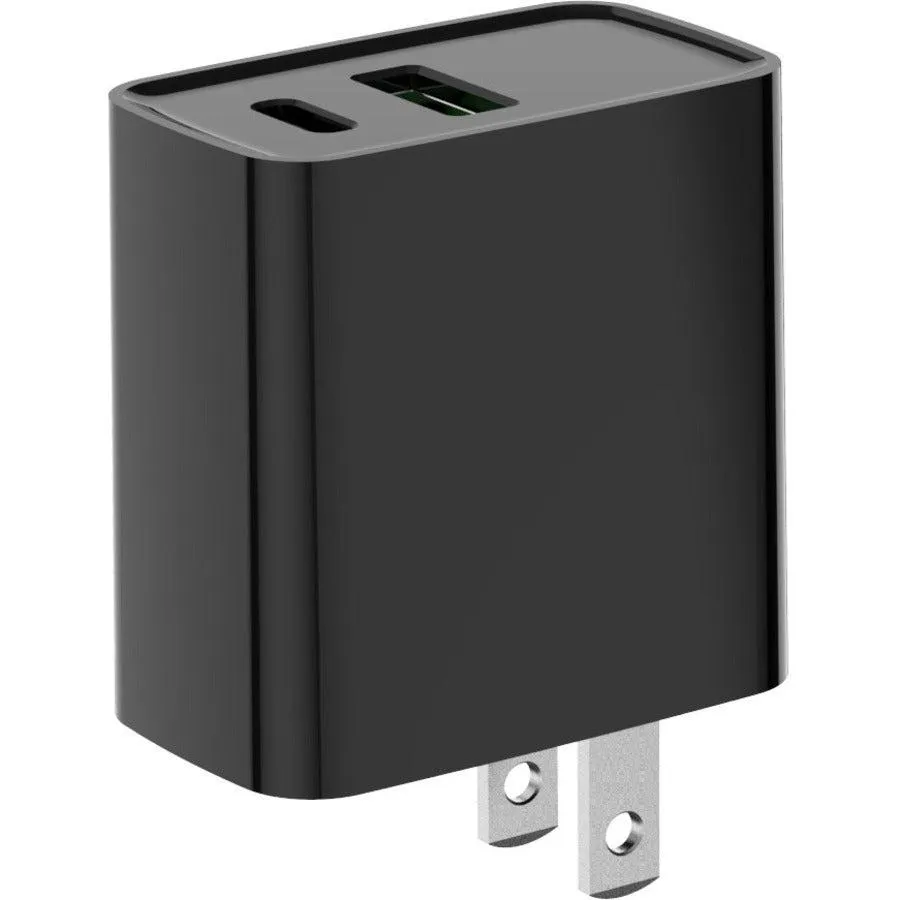 4XEM 20W Dual USB Wall Charger - Black