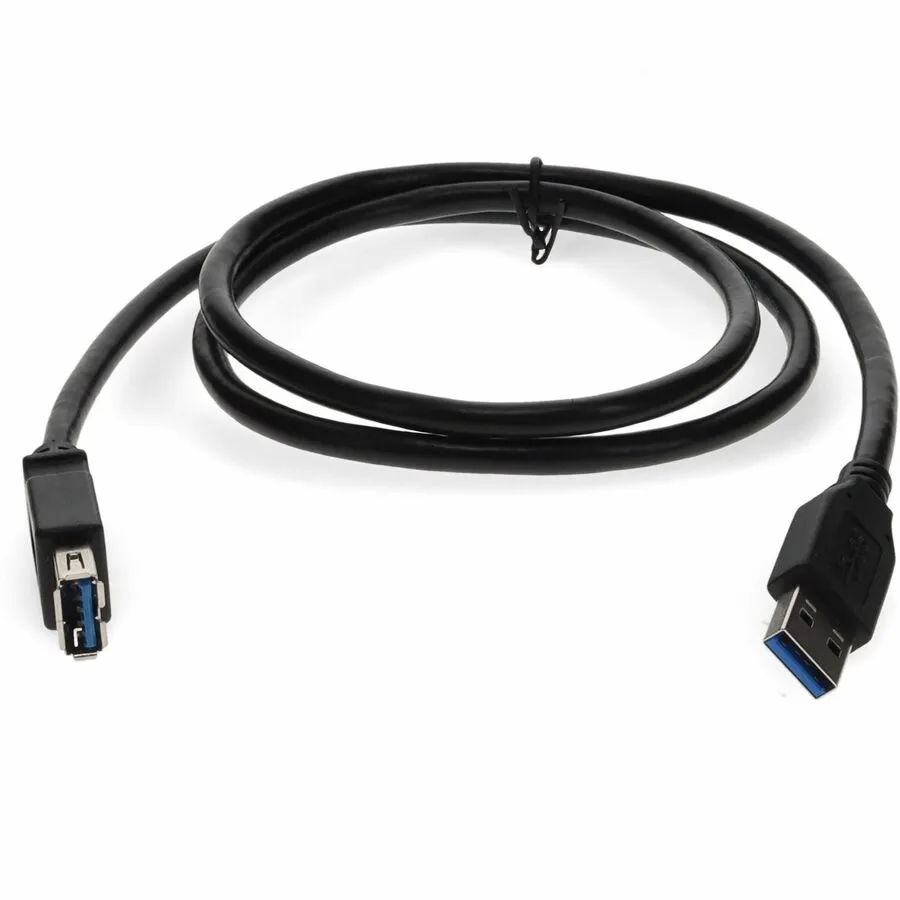 6ft (2m) USB-A 3.0 Male to USB-A 3.0 Female Black Extension Cable USB3EXTAA6-AO