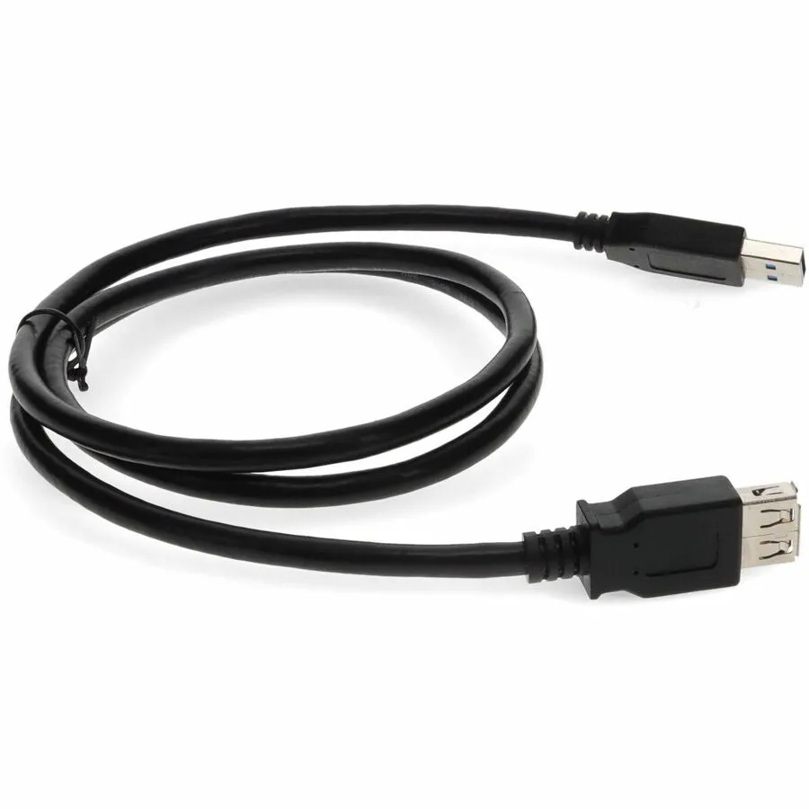 6ft (2m) USB-A 3.0 Male to USB-A 3.0 Female Black Extension Cable USB3EXTAA6-AO