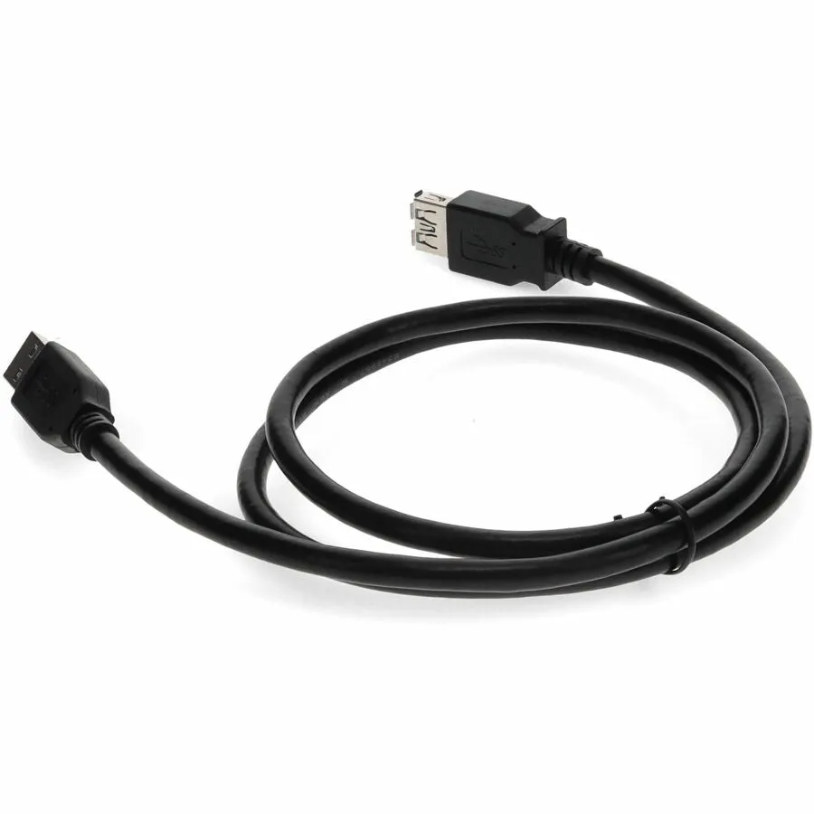 6ft (2m) USB-A 3.0 Male to USB-A 3.0 Female Black Extension Cable USB3EXTAA6-AO