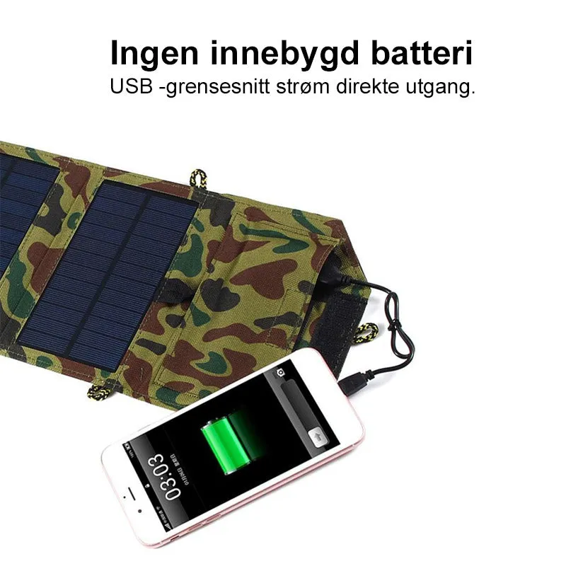 8w portable solar charger - perfect for outdoor adventures