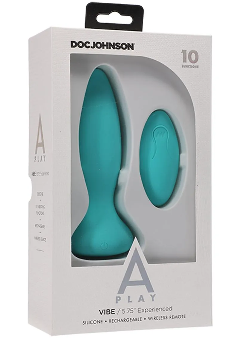 A-Play Vibe Experienced Anal Plug with Remote Control