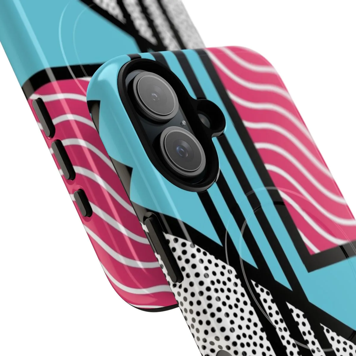 Abstract 80s Style Magnetic Tough Phone Case