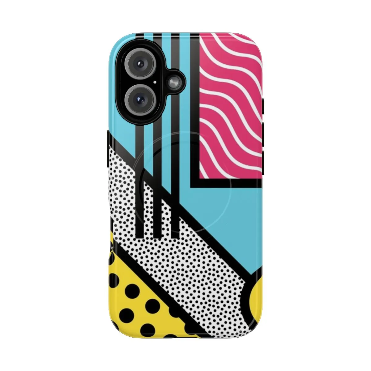 Abstract 80s Style Magnetic Tough Phone Case