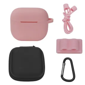 AirPods 3 silicone case with storage bag and accessories - Pink