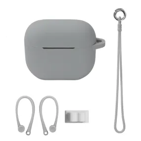 AirPods 3 silicone protector storage case with accessories - Grey