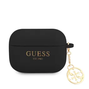 AirPods Pro - Silicone Black 4G Charm Collection - Guess