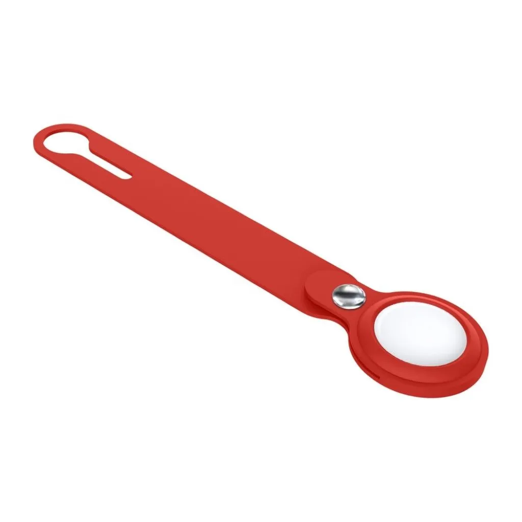 AirTags long strap silicone cover - Red