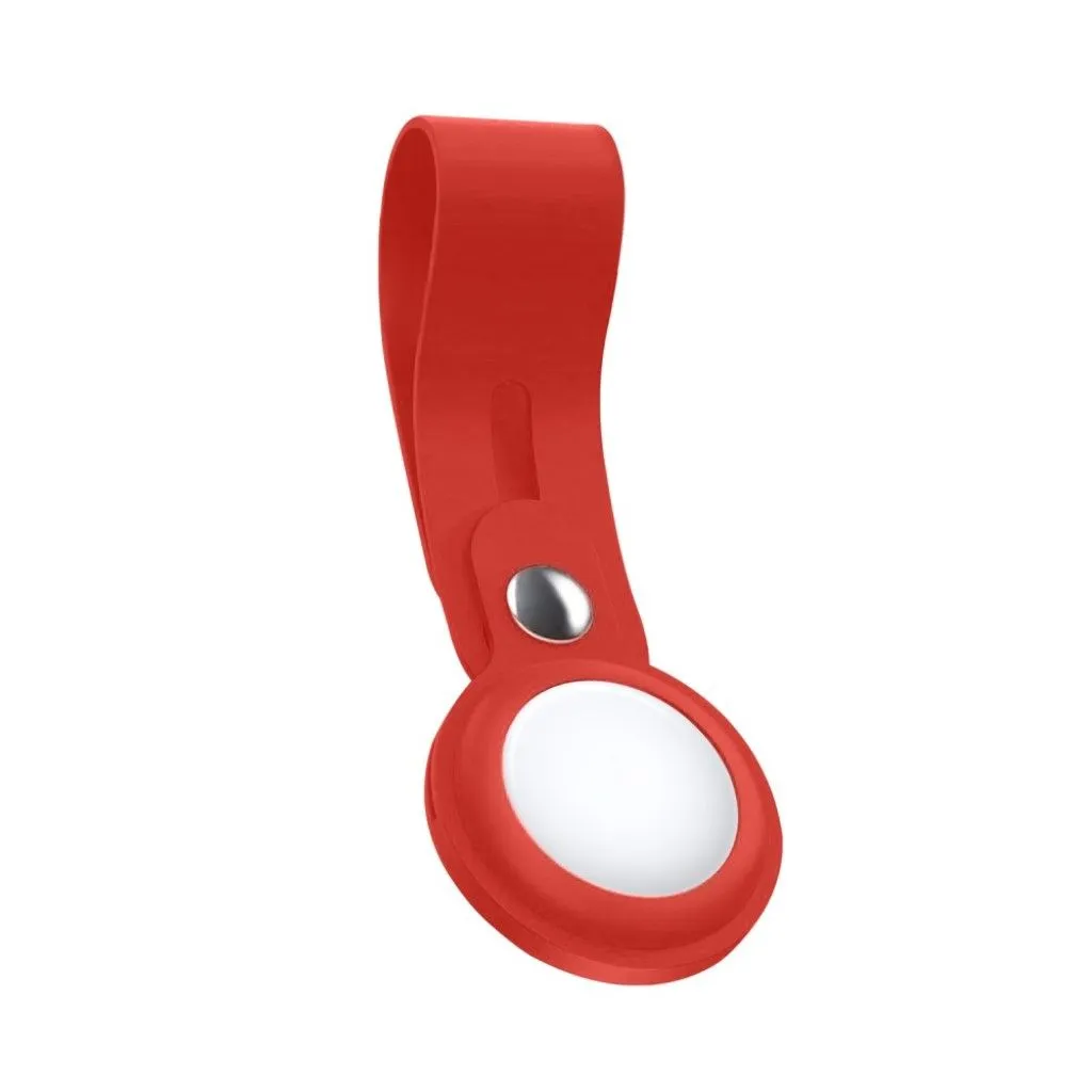 AirTags long strap silicone cover - Red