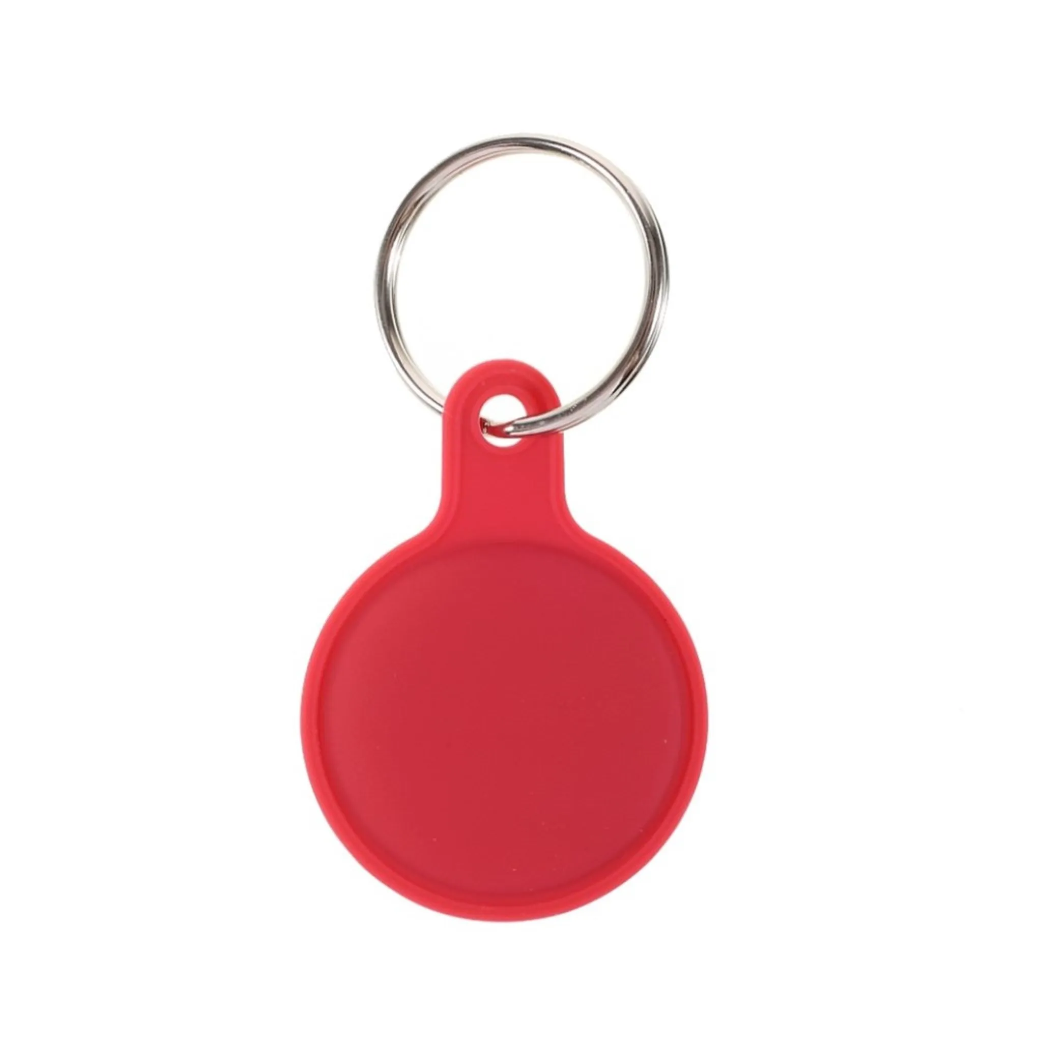 AirTags silicone cover with key ring - Wine Red