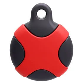 AirTags unique design silicone cover - Black / Red