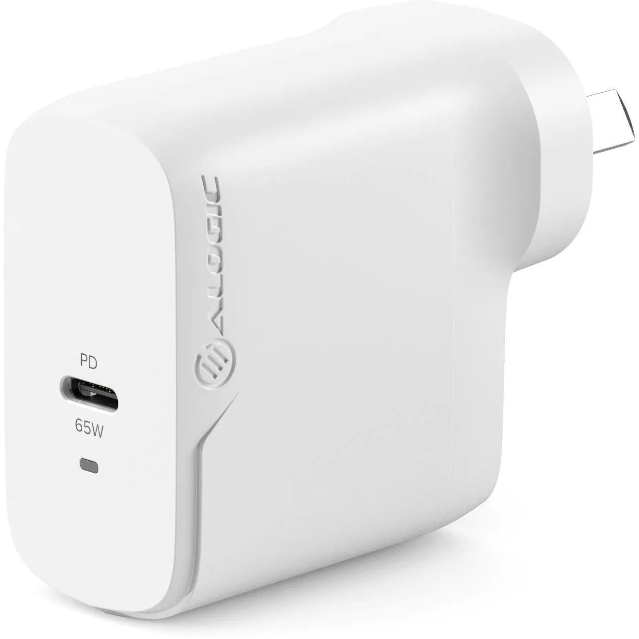 ALOGIC Rapid Power 65W GaN Wall Charger w/ 65W USB-C Charging Cable