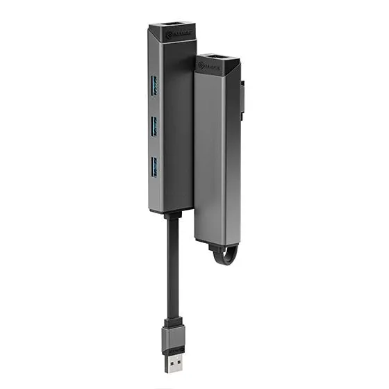 Alogic Usb-A To 3X Usb-A   Rj45