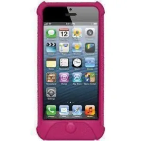 Amzer Silicone Skin Jelly iPhone Case - Hot Pink