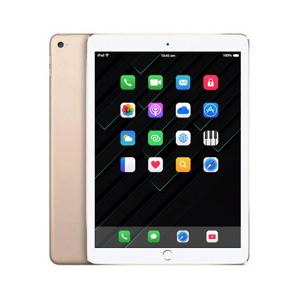 Apple iPad Air 2 16GB / 32GB / 64 GB / 128GB (Refurbished-Excellent condition)