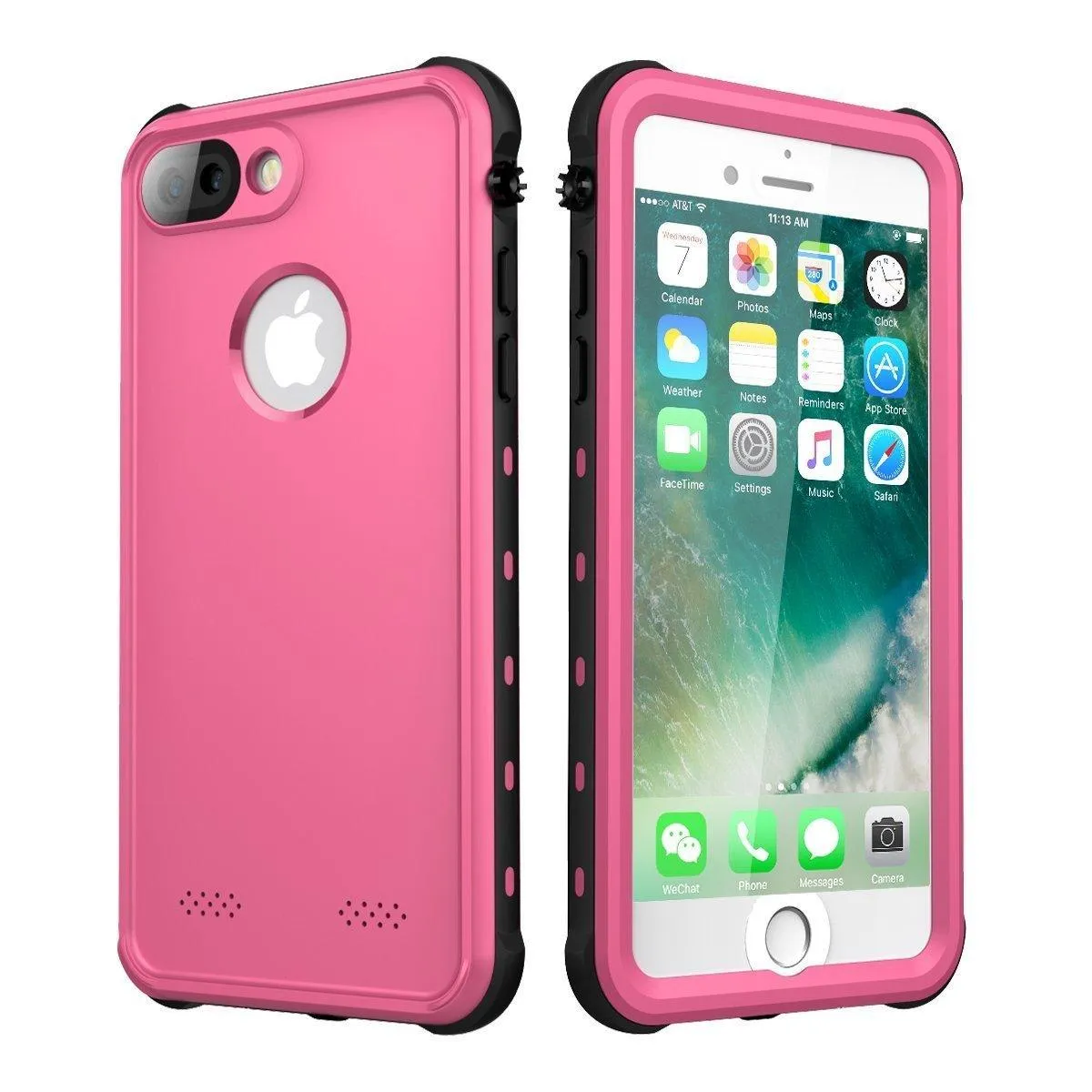 Apple iPhone 8 Plus / iPhone 7 Plus Redpepper Waterproof Swimming Shockproof Dirt Proof Case by Modes