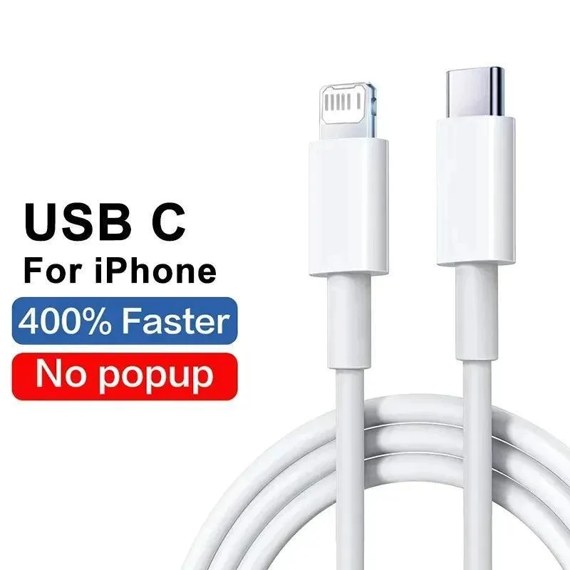 Apple iPhone Fast Charging Cable : High-Speed USB C Charger for iPad Air