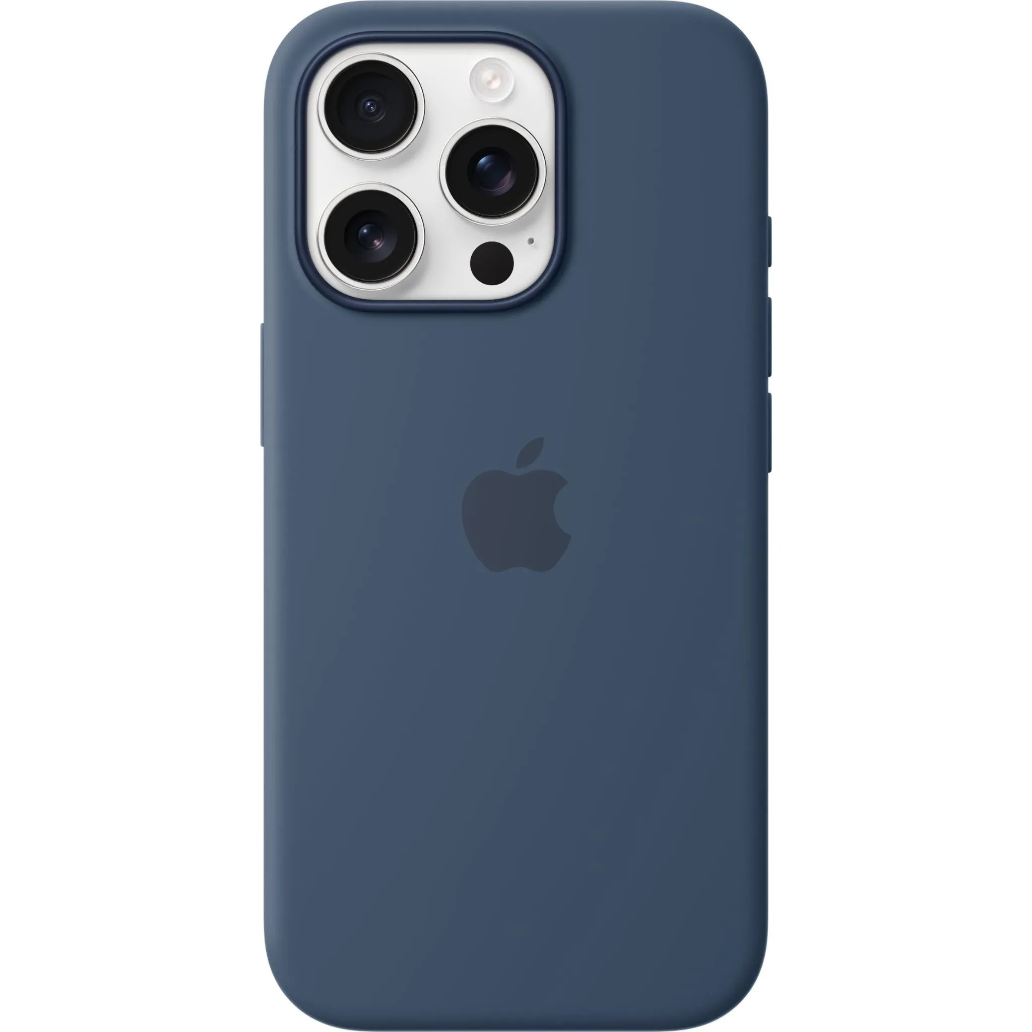 Apple iPhone 16 Pro Silicone Case with MagSafe (Denim)