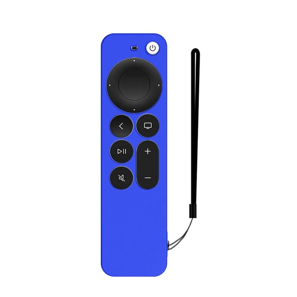 Apple TV 4K (2021) Y31 silicone remote controller cover - Blue