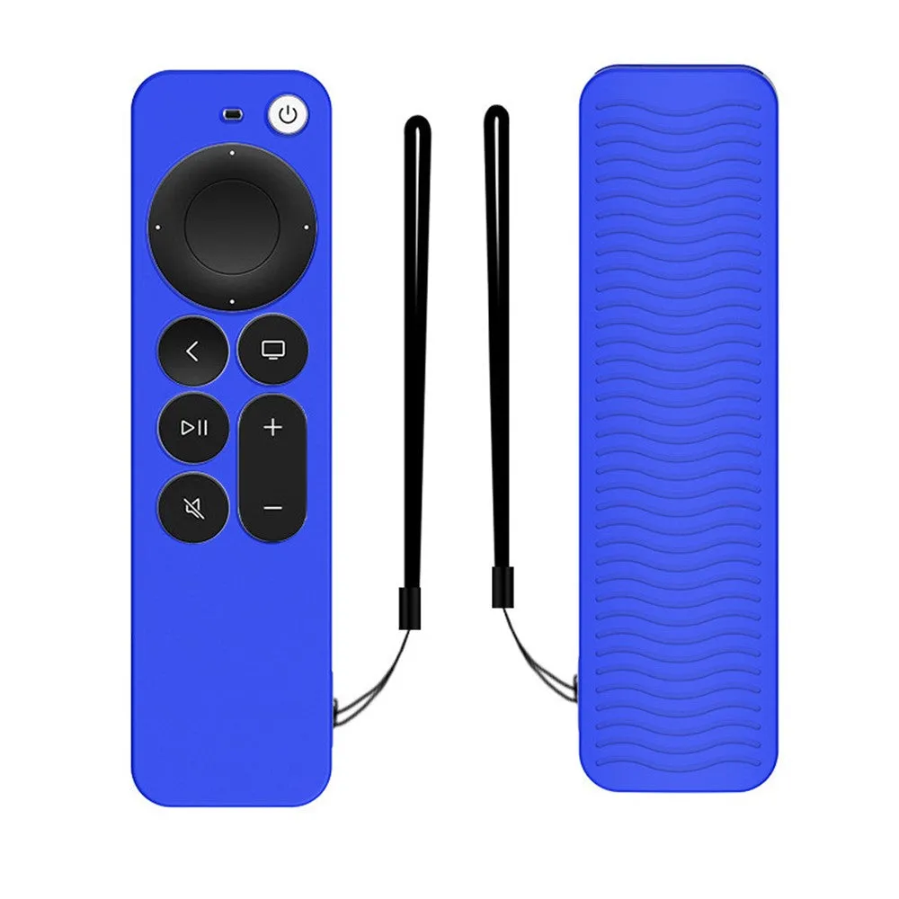 Apple TV 4K (2021) Y31 silicone remote controller cover - Blue