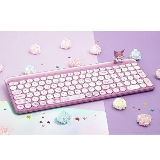 ★Authentic★Sanrio Mymelody and Kuromi Wireless Keyboard/ 3in1 Multi Pairing/ Multi Connection