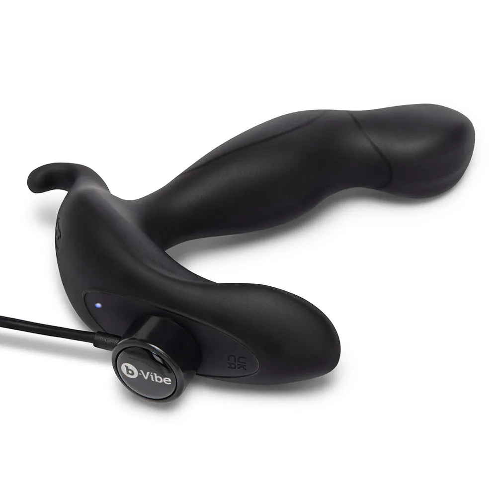 b-Vibe 360 Rotating and Vibrating Remote Control Plug Black