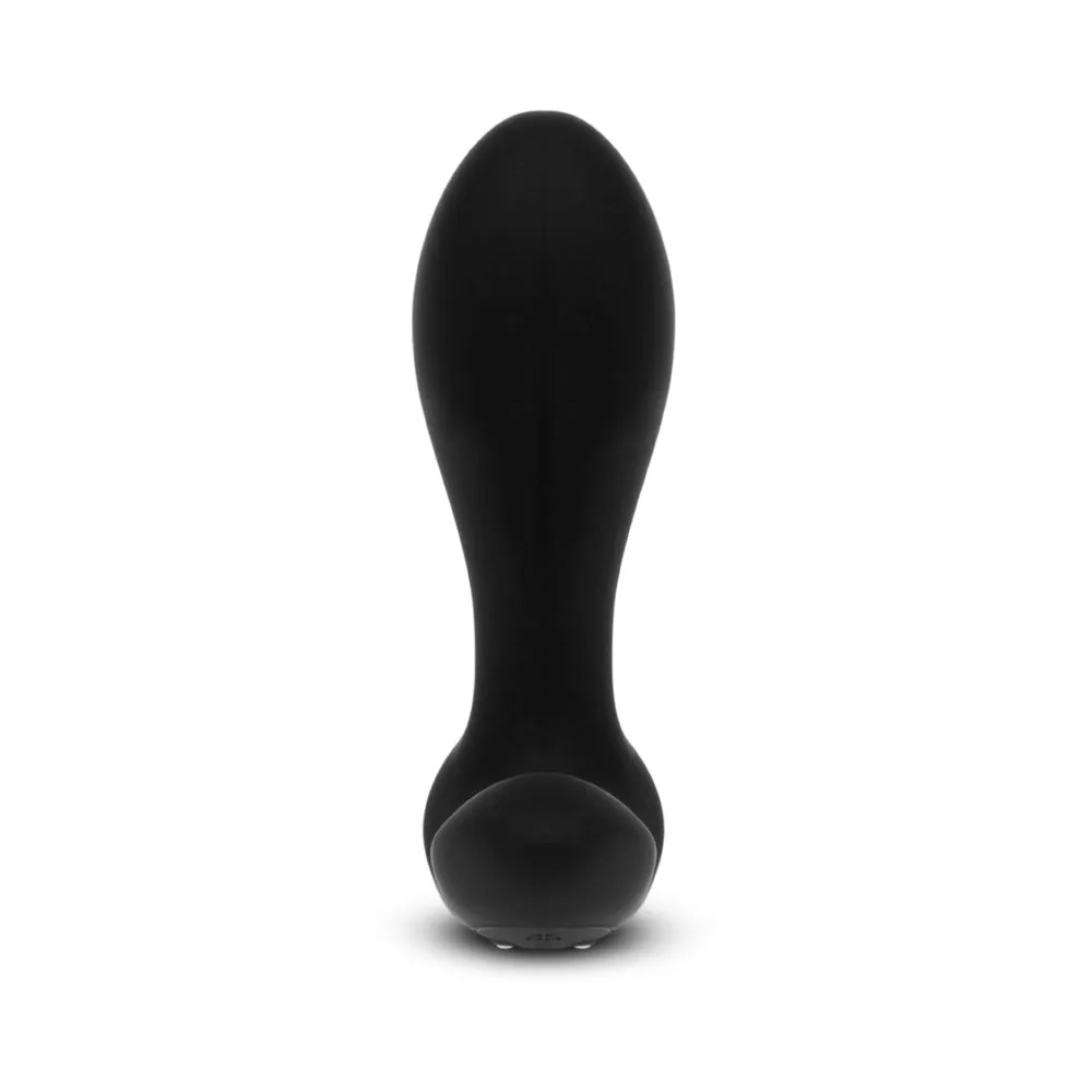 b-Vibe Expand Expanding and Vibrating Remote Control Plug Black