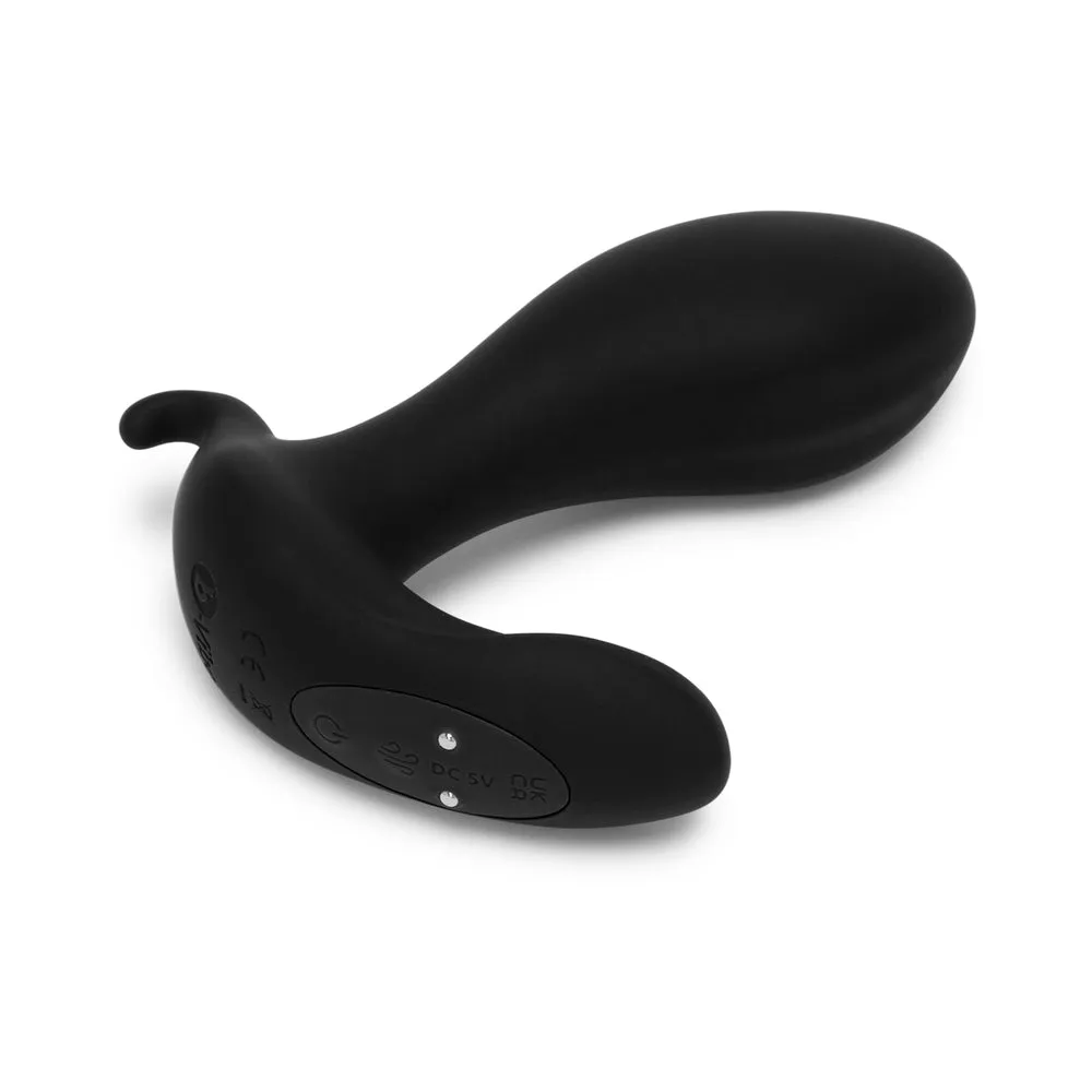 b-Vibe Expand Expanding and Vibrating Remote Control Plug Black