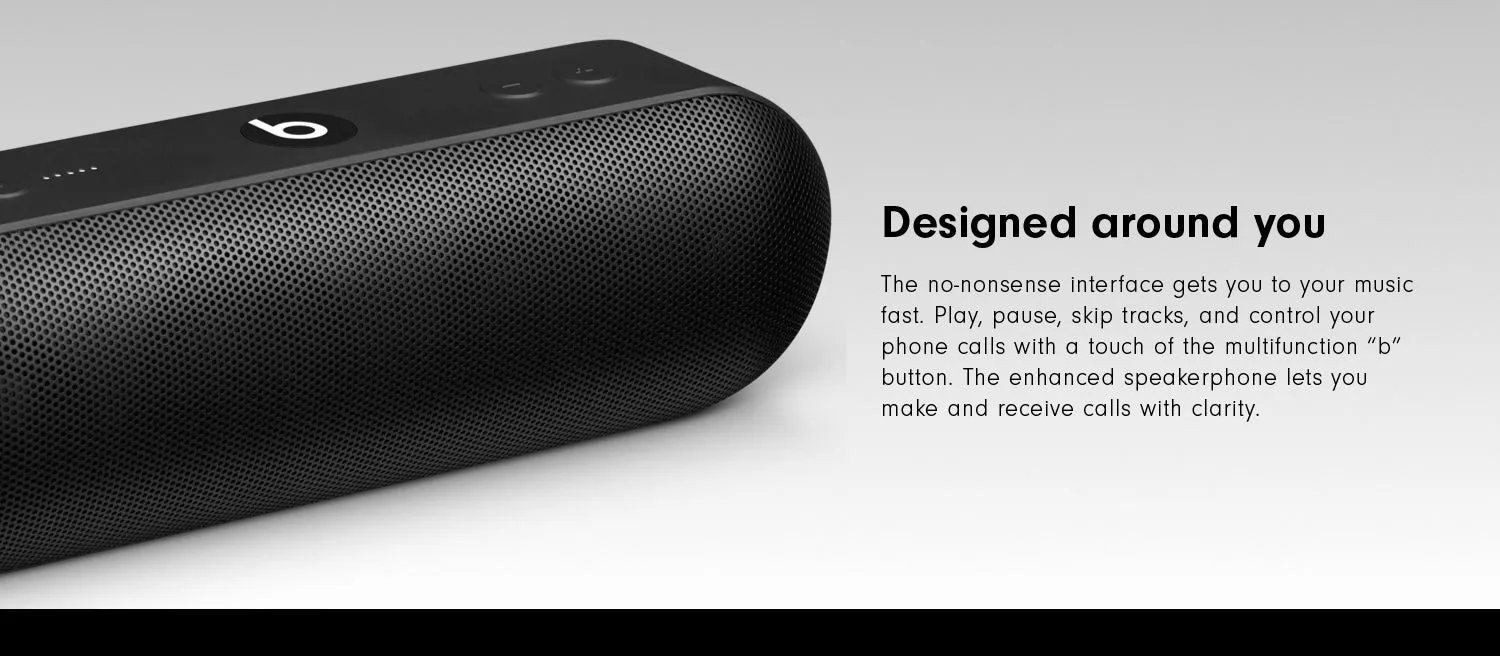 Beats Pill Speaker in Black Charger Bundle