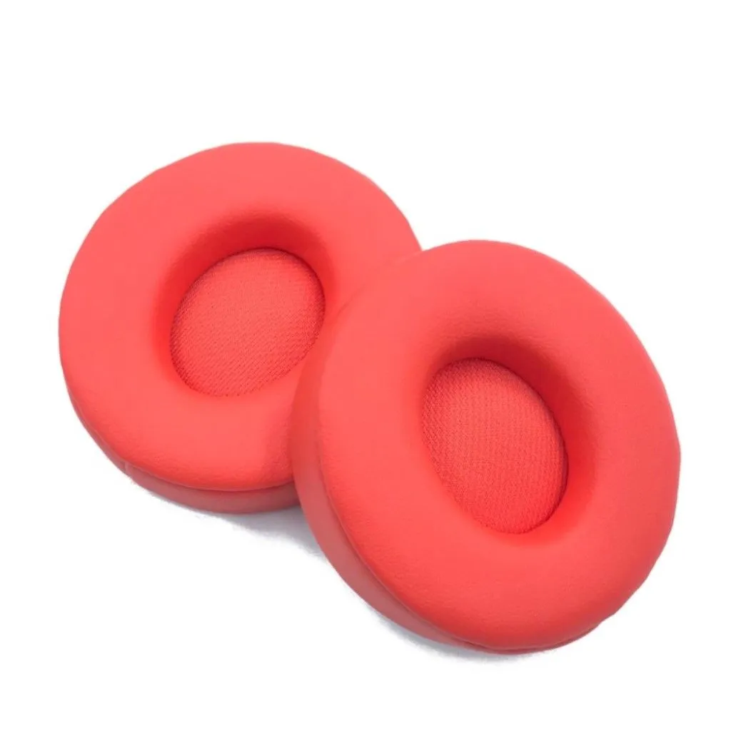 Beats Solo Pro leather cushion pad - Red