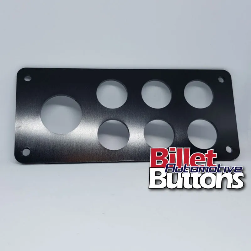 Billet Button 7 hole laser cut switch panel