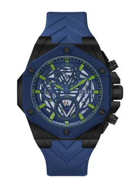 Blue Formula Silicone Watch