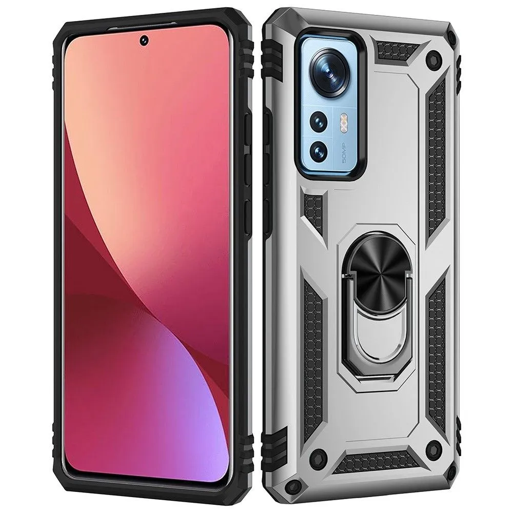 Bofink Combat Xiaomi 12 Pro case - Silver