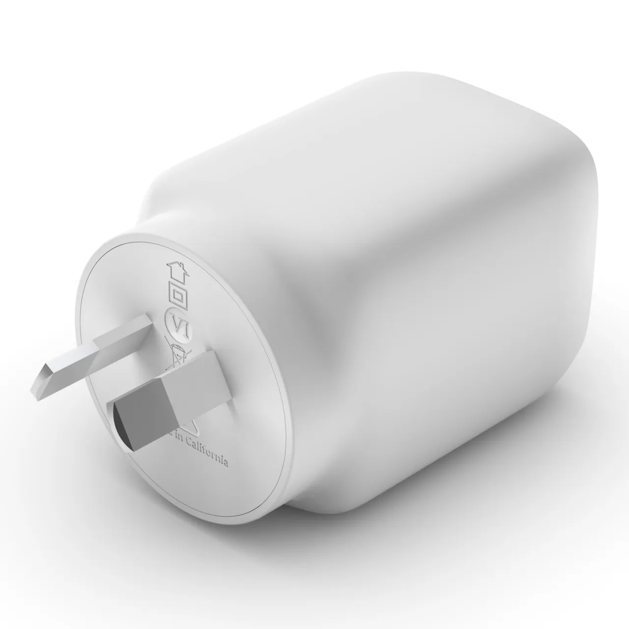 BoostCharge Pro Dual USB-C GaN Wall Charger with PPS 65W — White