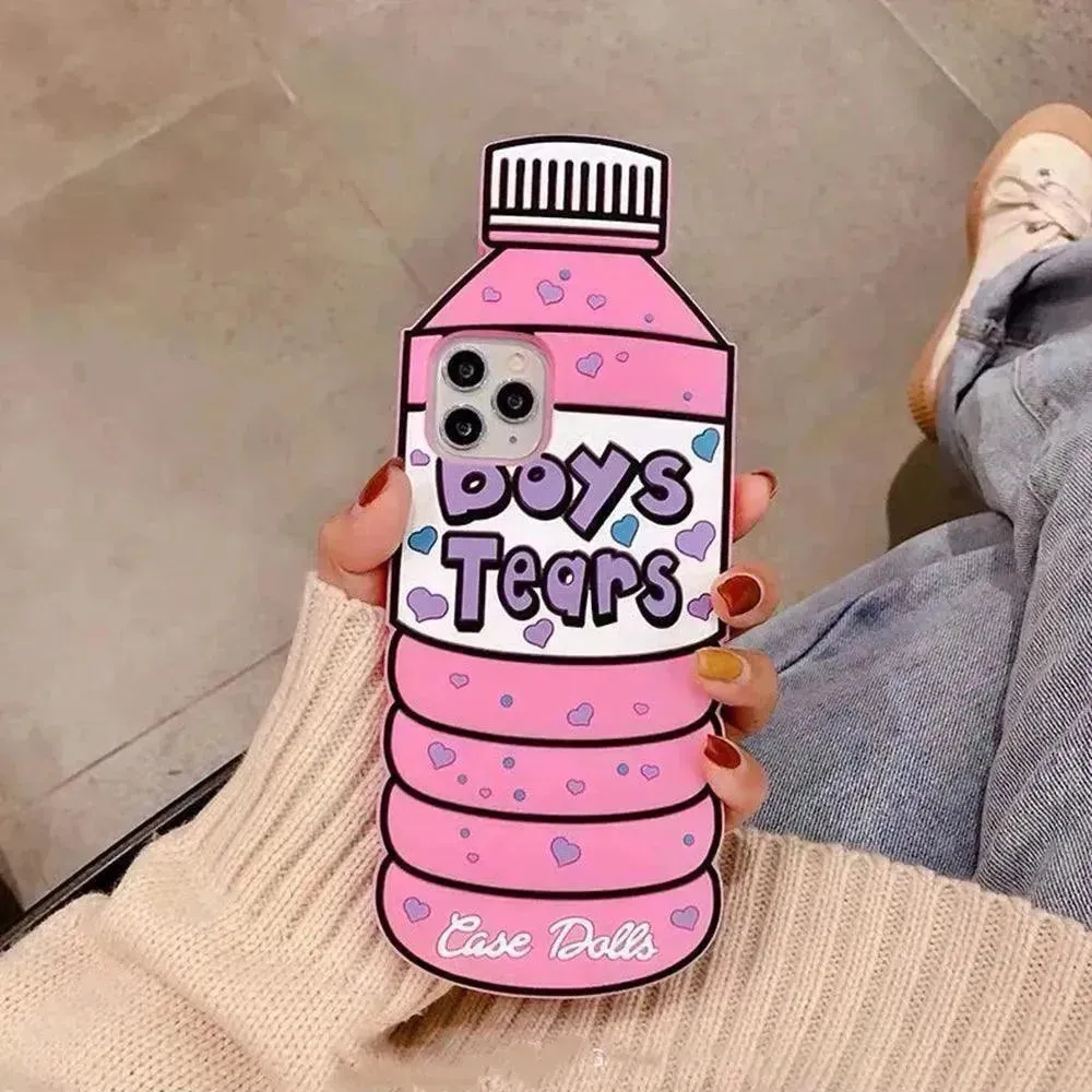 Boys Tears Bottle Phone Case (For iPhones)