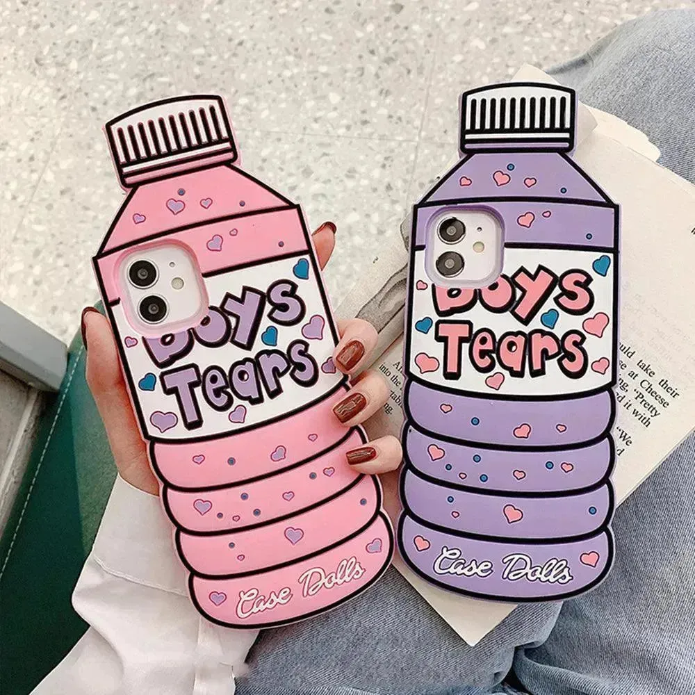 Boys Tears Bottle Phone Case (For iPhones)