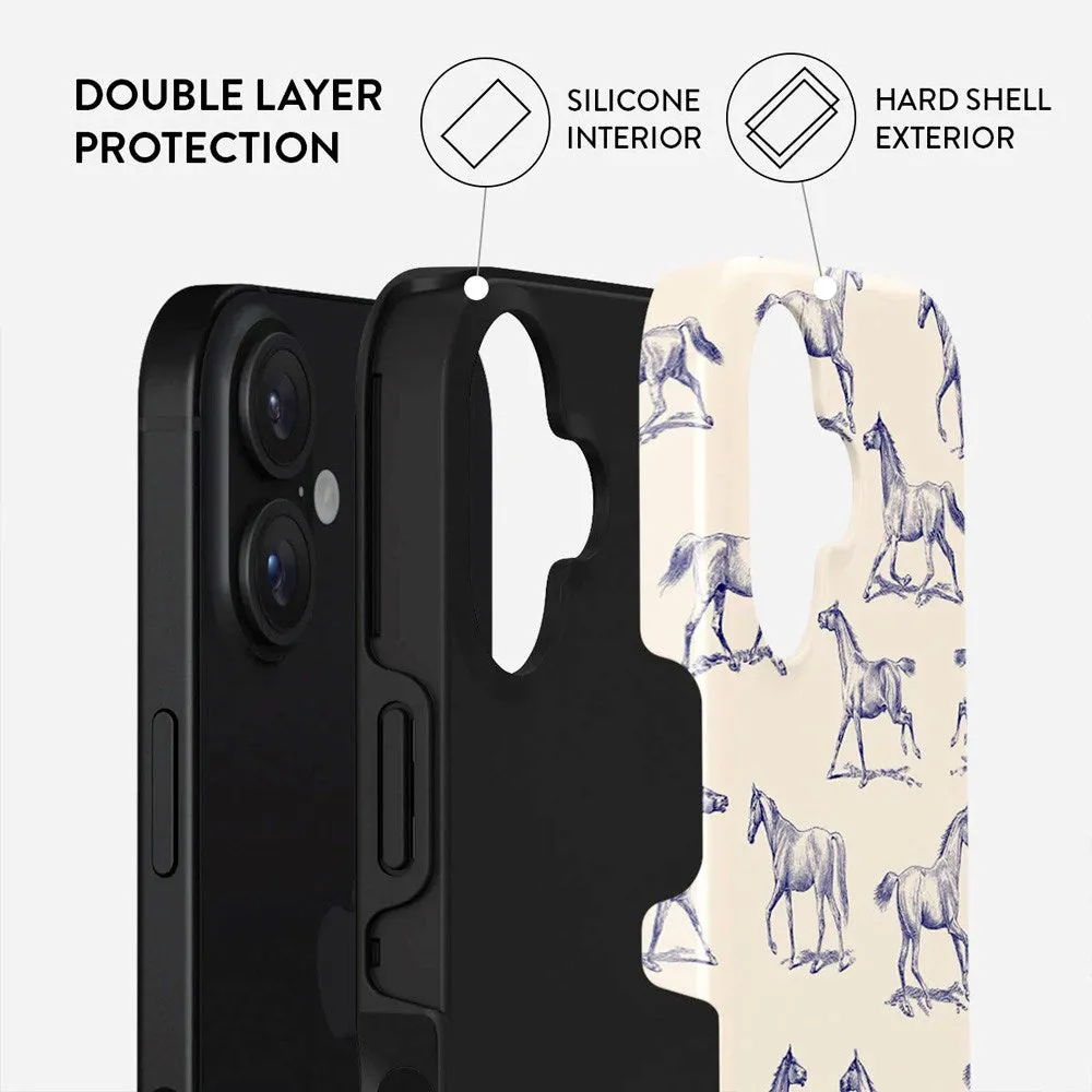 Burga iPhone 16 Tough Fashion Case - Derby Race