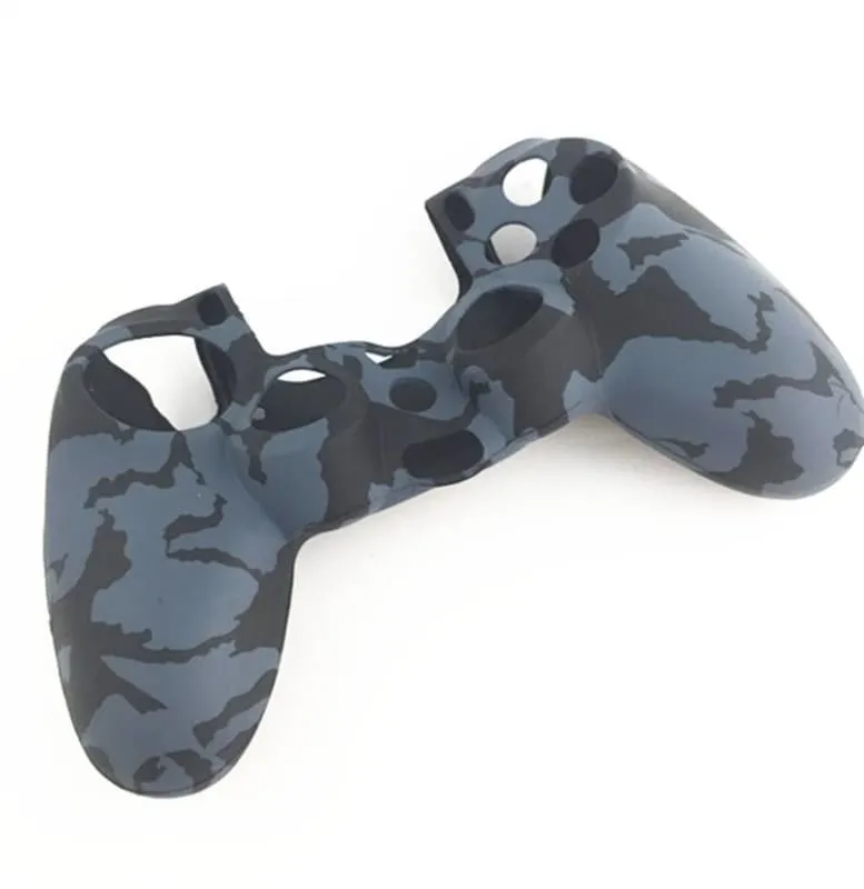 Camouflage Camo Silicone Rubber Soft Case for Sony PS4 Controller