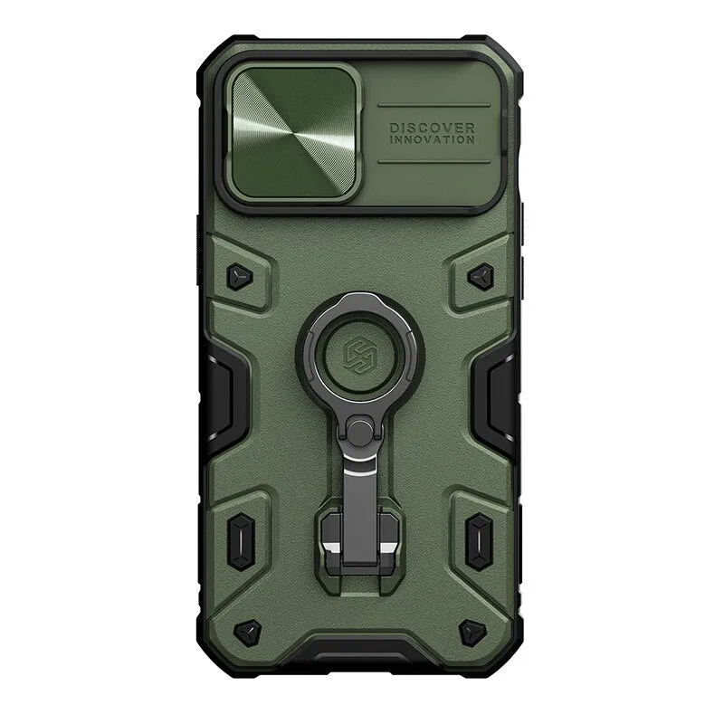 Camshield Armor Impact Resistant Phone Case With Kickstand With Camera Slider For iPhone