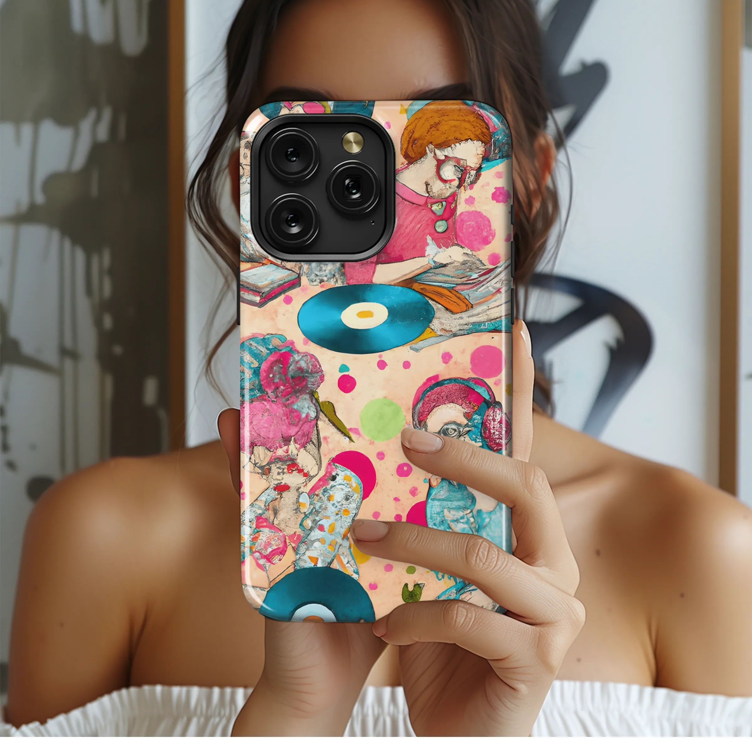 Cartoon Fashion Phone Case iPhone Samsung Cover Pixel 3743