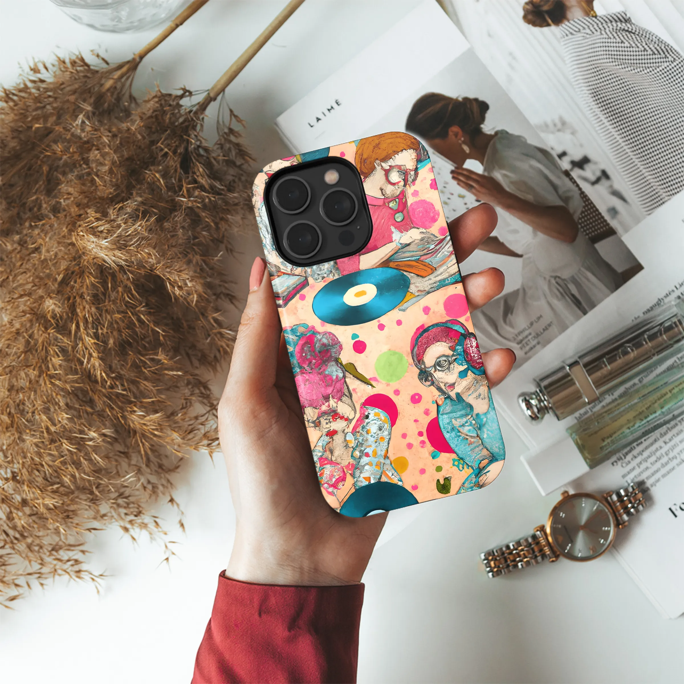 Cartoon Fashion Phone Case iPhone Samsung Cover Pixel 3743